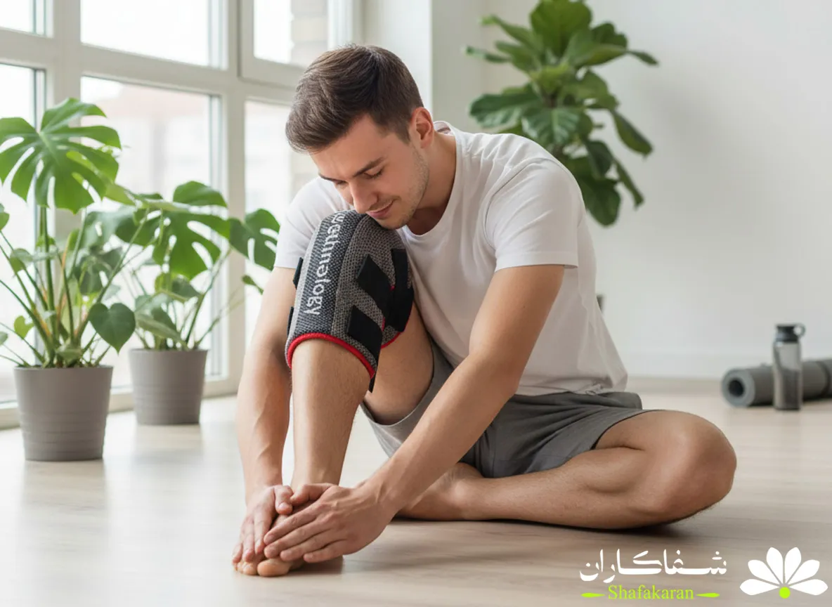 درمان صدا دادن زانو با زانوبند زاپیامکس