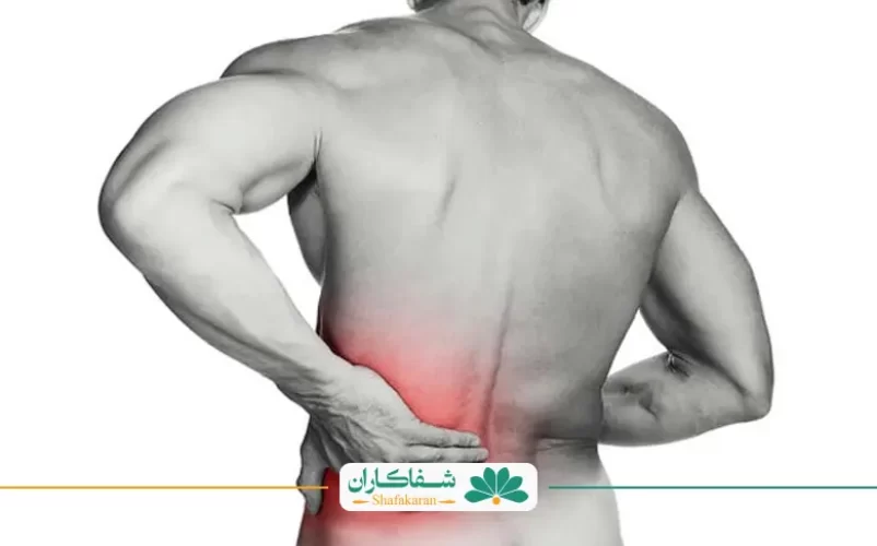 علت درد پشت کمر سمت چپ بالا | شفاکاران